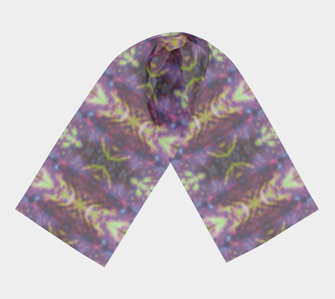 Scarf (two sizes) Cosmic Purple