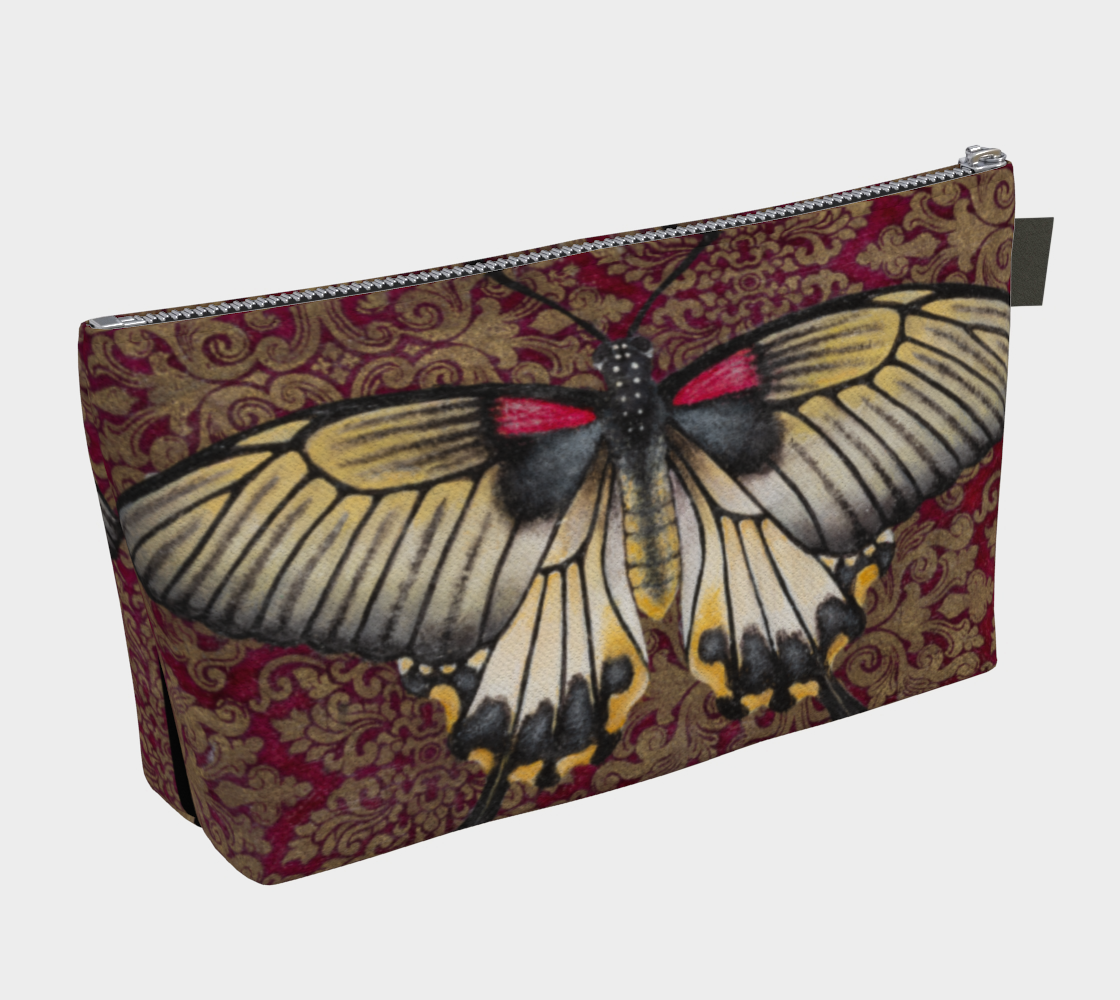 Pouch (fabric - two sizes) Great Mormon Butterfly